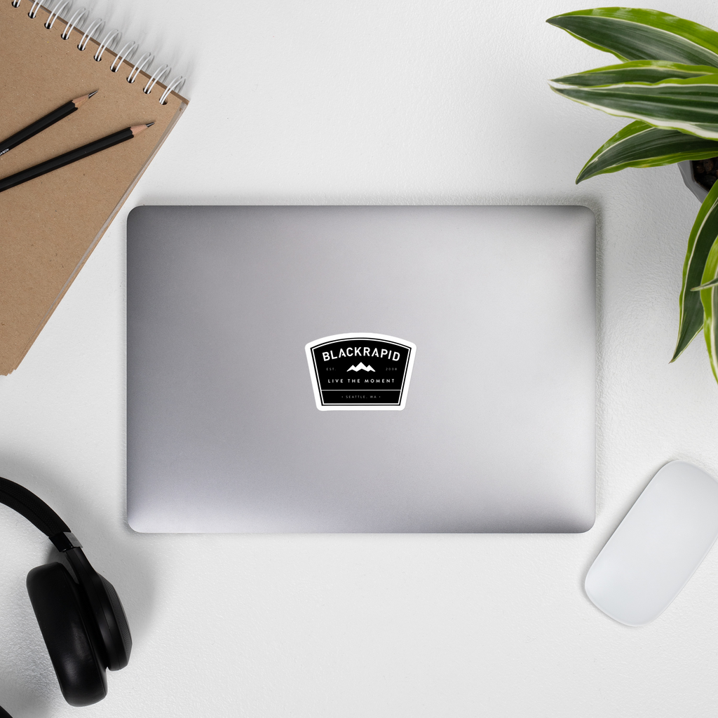 BLACKRAPID 'Live the Moment' Sticker