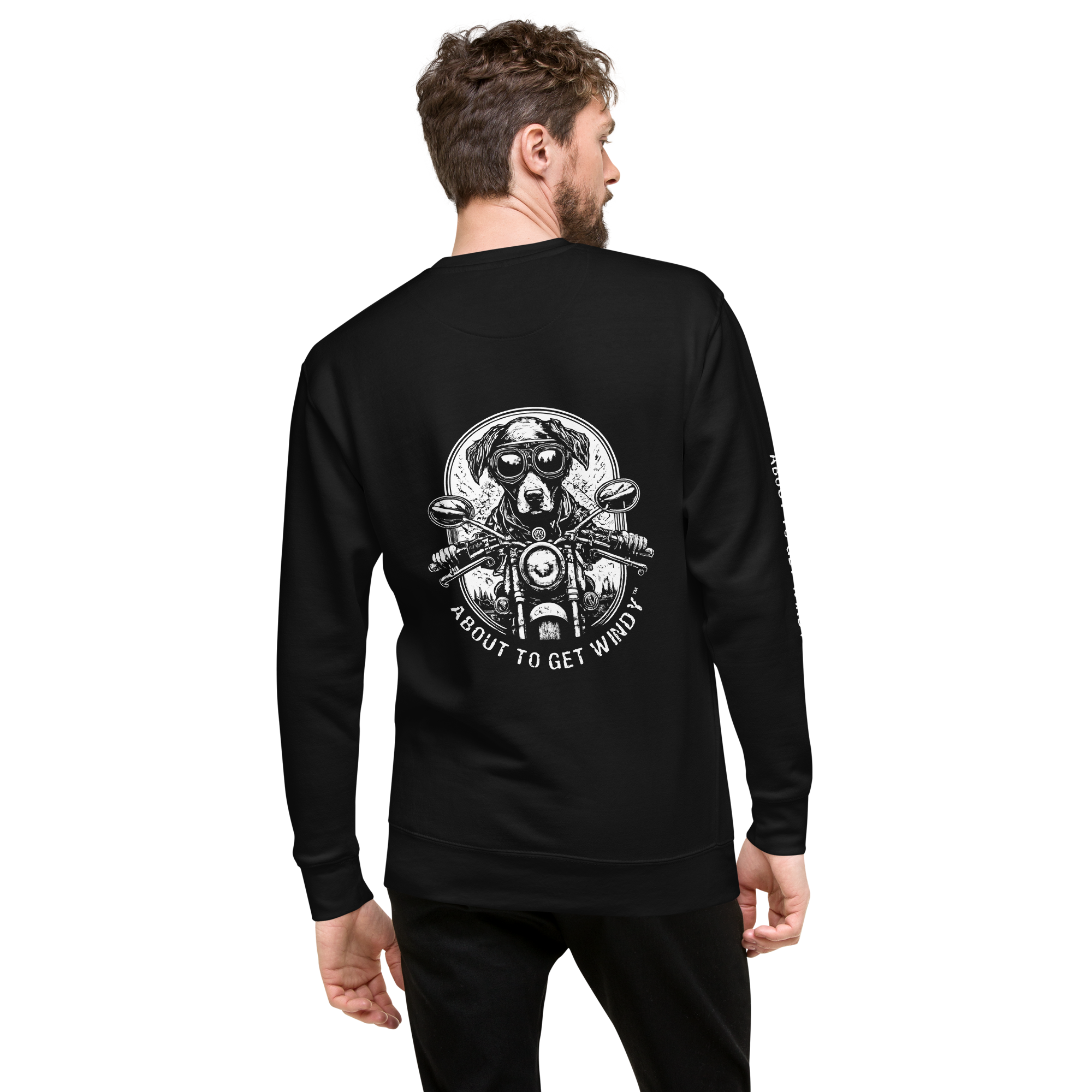 Bugs Biker Dog – Premium Sweatshirt