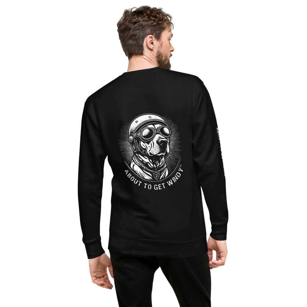 Lily Biker Dog – Premium Sweatshirt
