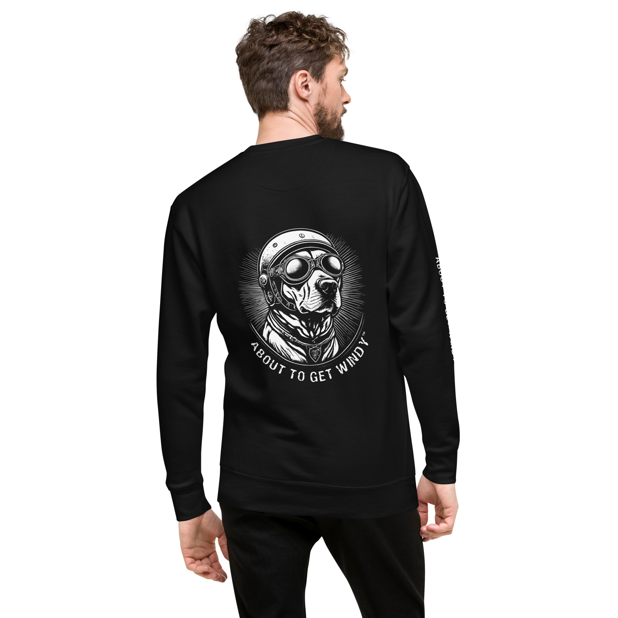 Lily Biker Dog – Premium Sweatshirt