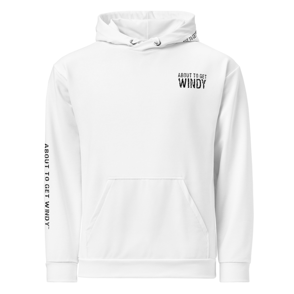 Rylie  Biker Dog – White Hoodie