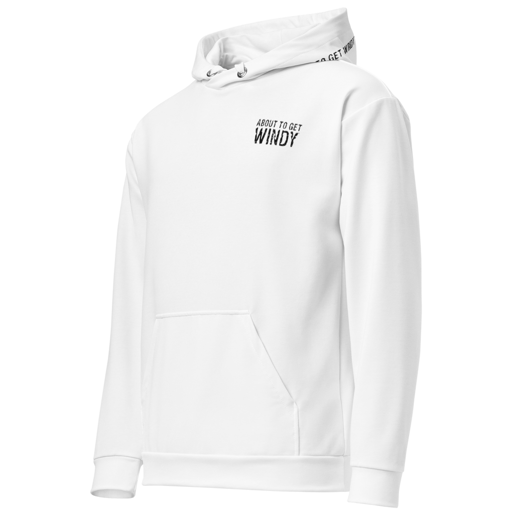 Rylie  Biker Dog – White Hoodie
