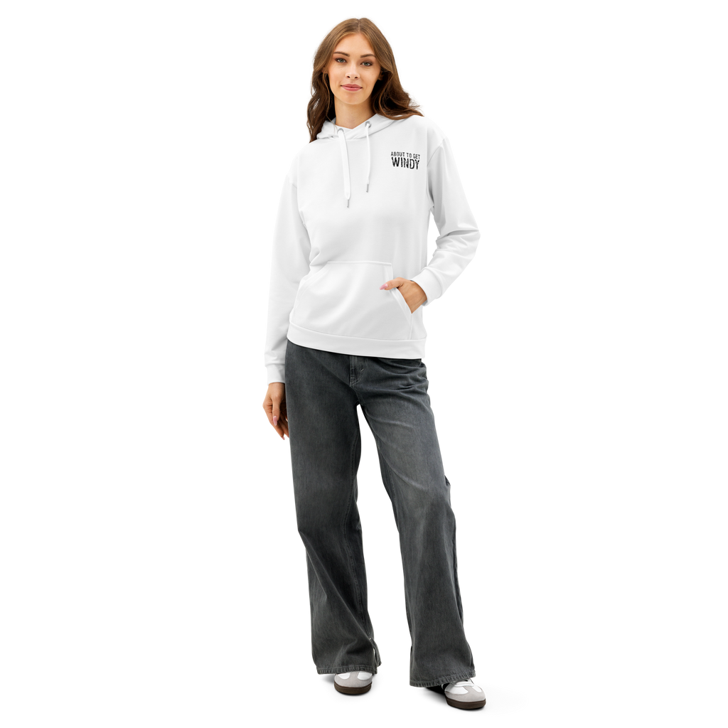 Rylie  Biker Dog – White Hoodie