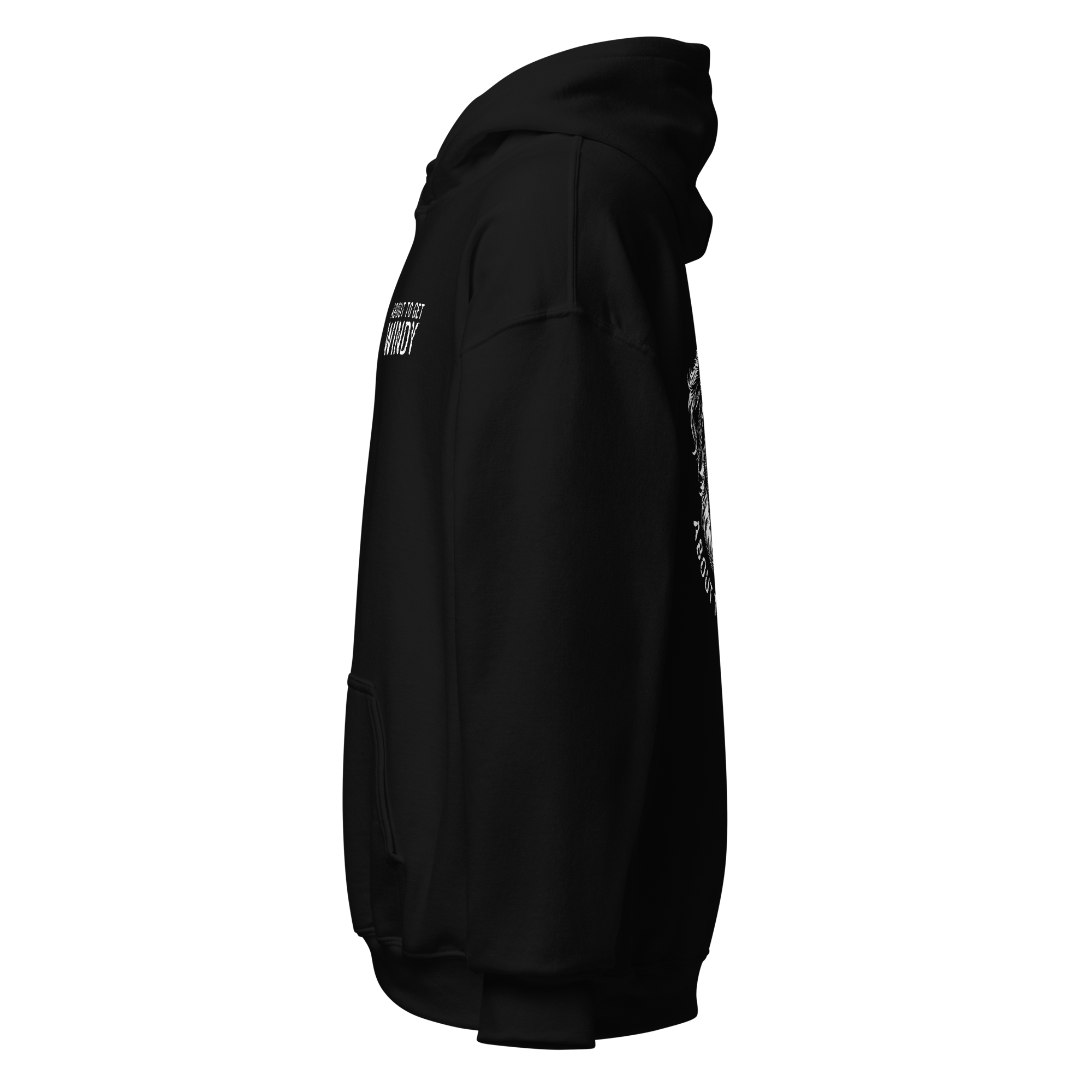 Rylie Biker Dog – Black Hoodie