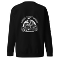 Sunny Biker Dog – Premium Sweatshirt