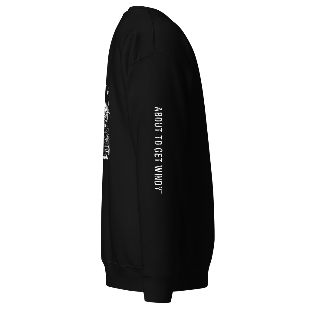 Sunny Biker Dog – Premium Sweatshirt