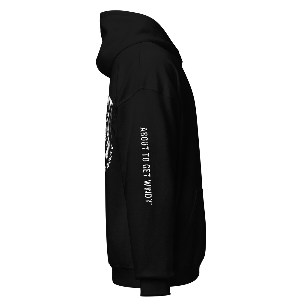 Teddy Biker Dog – Black Hoodie