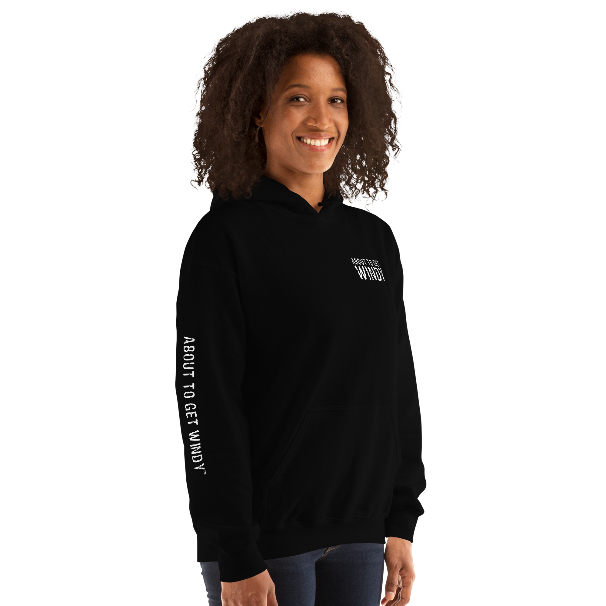Teddy Biker Dog – Black Hoodie