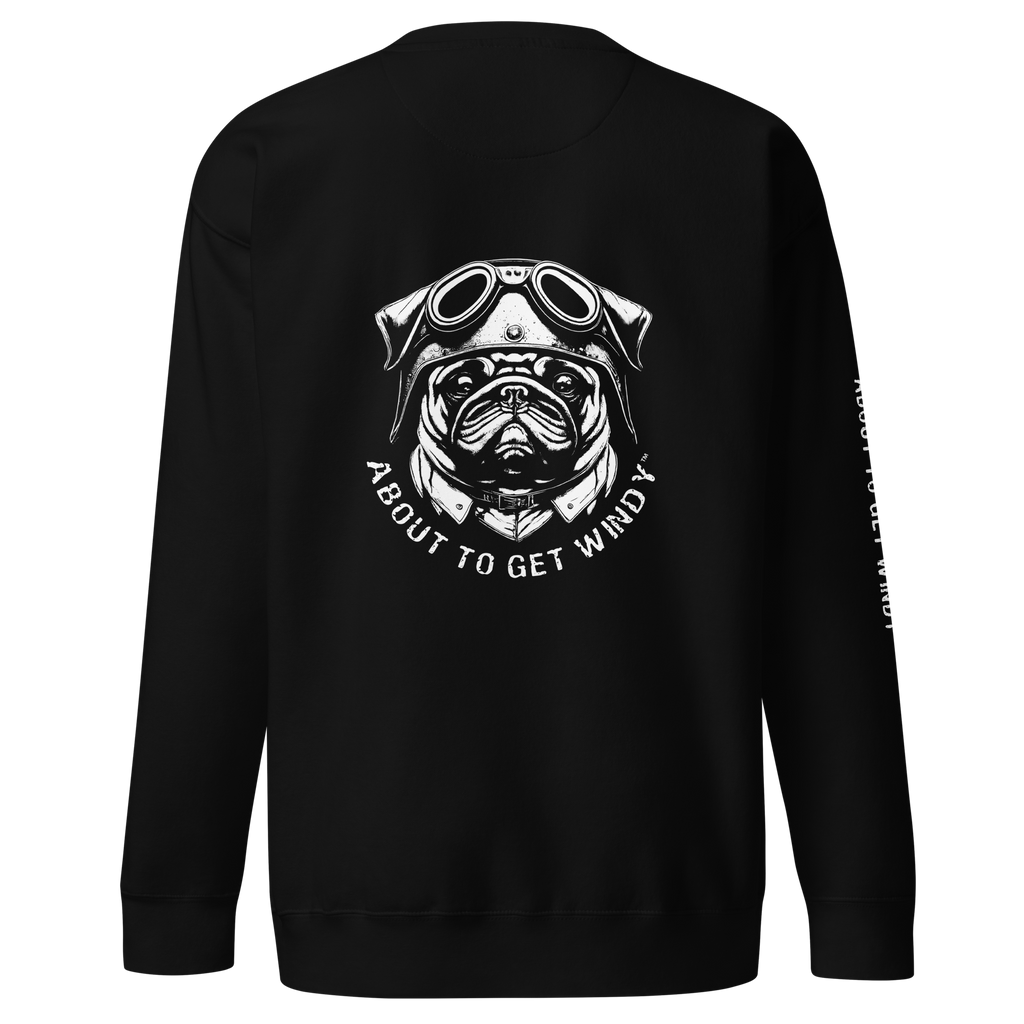 Teddy Biker Dog – Premium Sweatshirt