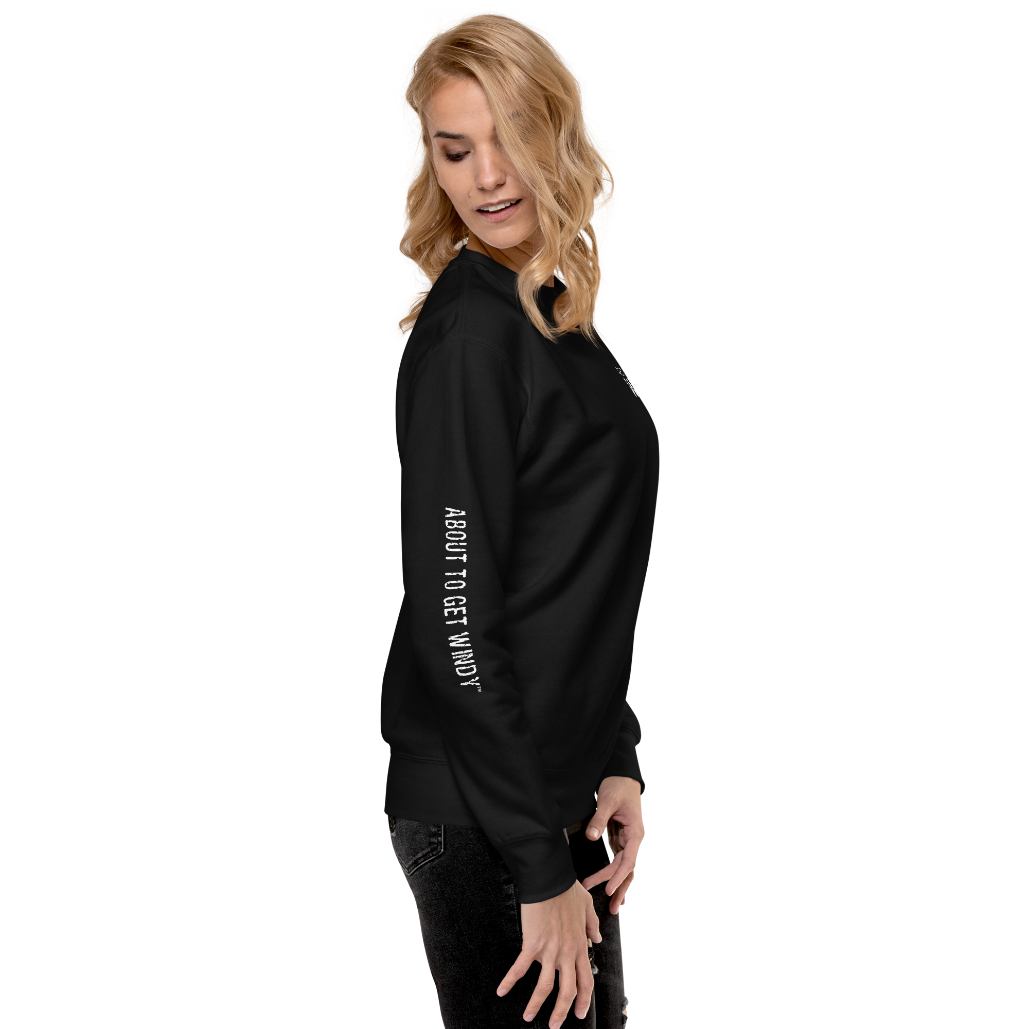 Teddy Biker Dog – Premium Sweatshirt