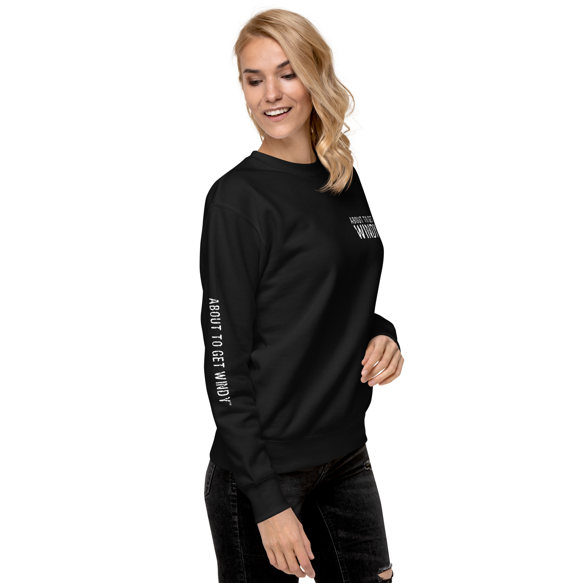 Teddy Biker Dog – Premium Sweatshirt