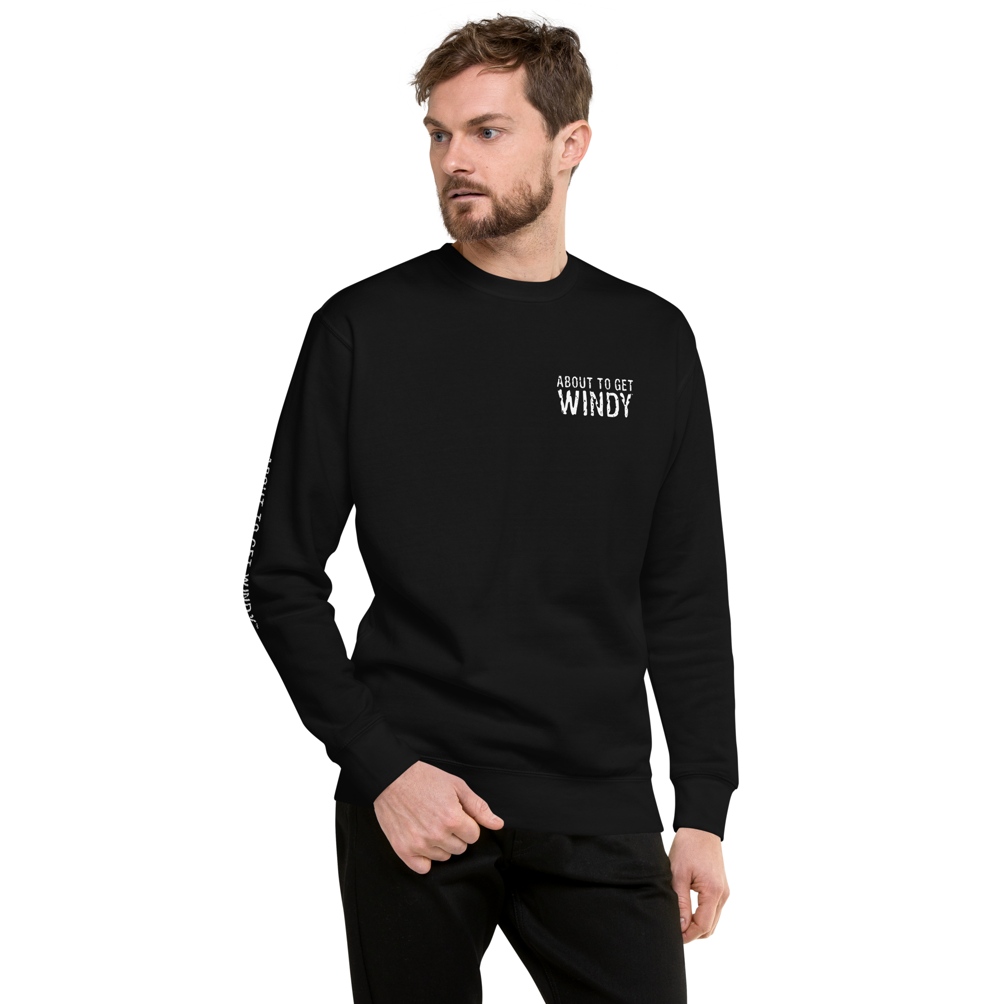 Teddy Biker Dog – Premium Sweatshirt